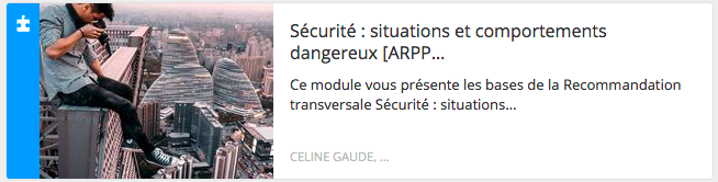 Sécurité : situations et comportements dangereux - Module 4/7